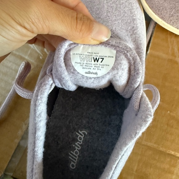 Allbirds Lilac Purple Wool Runners - Picture 6 of 6